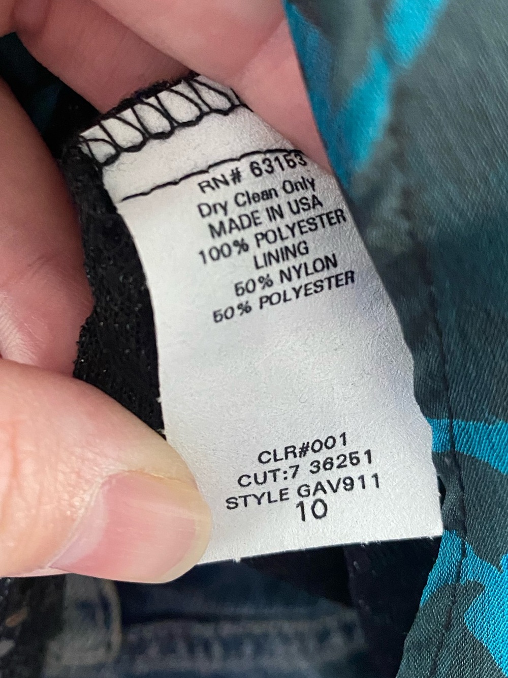 Vtg Whimsigoth Teal Black Floral Sequin Lined MIDI Dress Grunge Fairy Wedding 10 - Picture 11 of 11